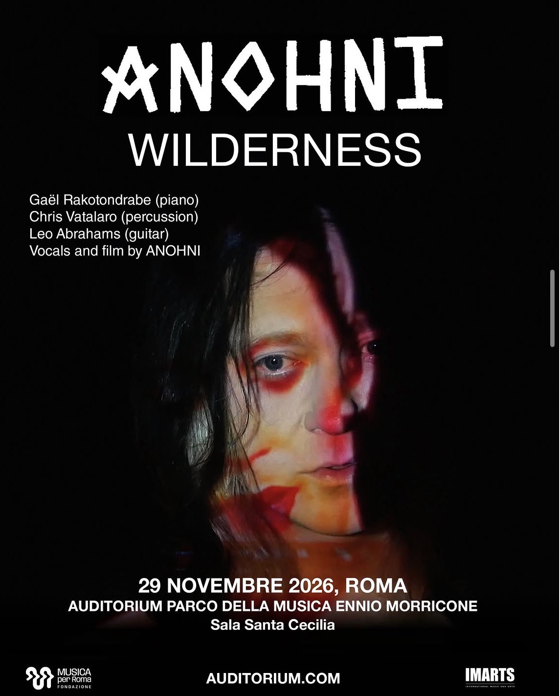 Anohni a novembre in data unica a Roma