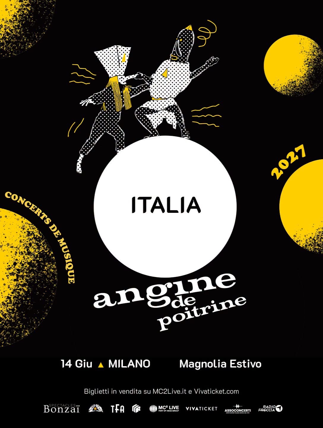 Angine De Poitrine live a Milano